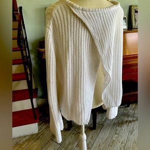 Vintage Roxy surf sweater, sexy open back and super soft size medium